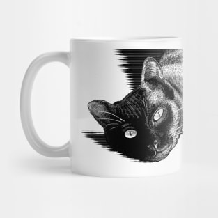 Snuggly Cat Mug